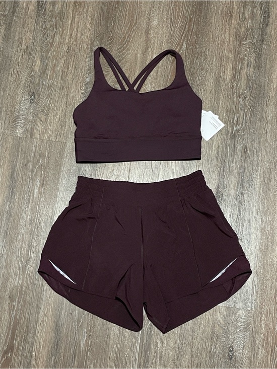 lululemon athletica Pants - **SOLD** NWT/NWOT Lululemon Matching Black Plum Set. Size 8